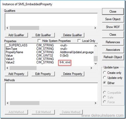 Adding languages for Office 365 update downloads in Configuration ...